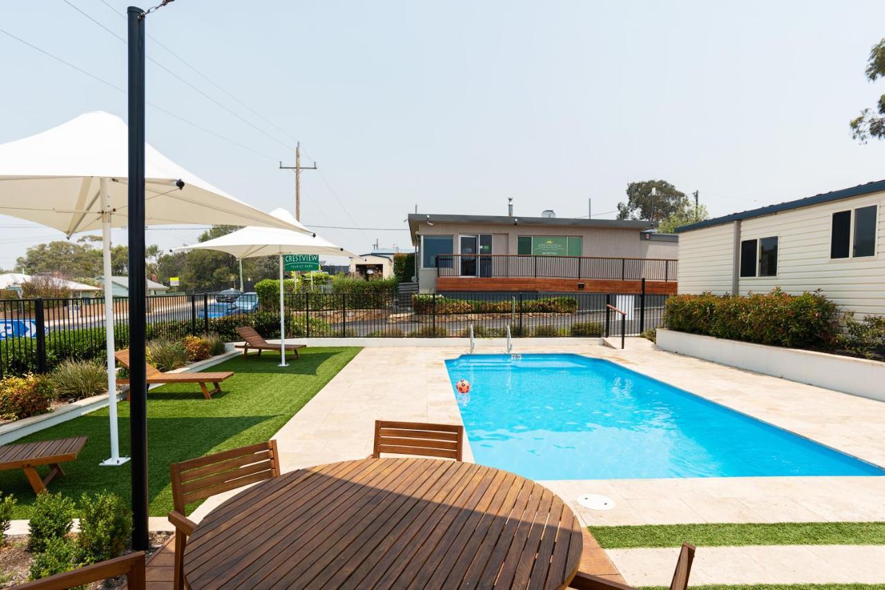 Crestview Tourist Park Hotel Queanbeyan Exterior foto